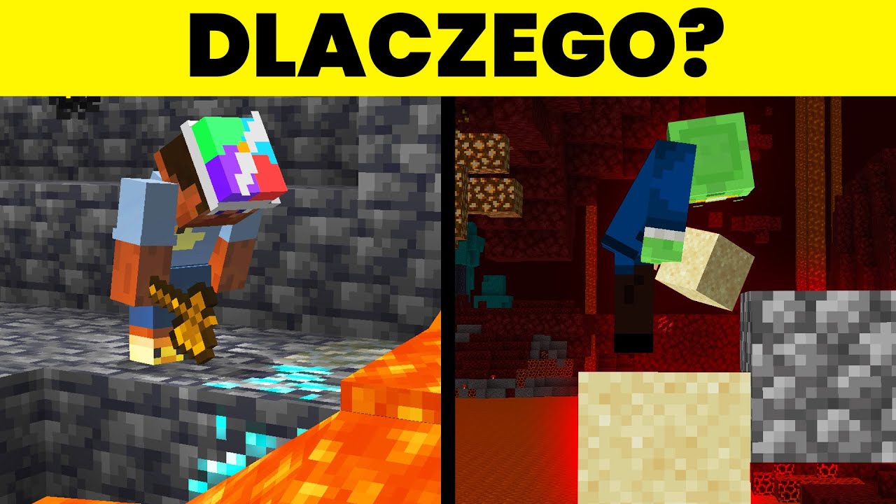 GRACZE MINECRAFT, którzy zrobili AKCJE 10 IQ!