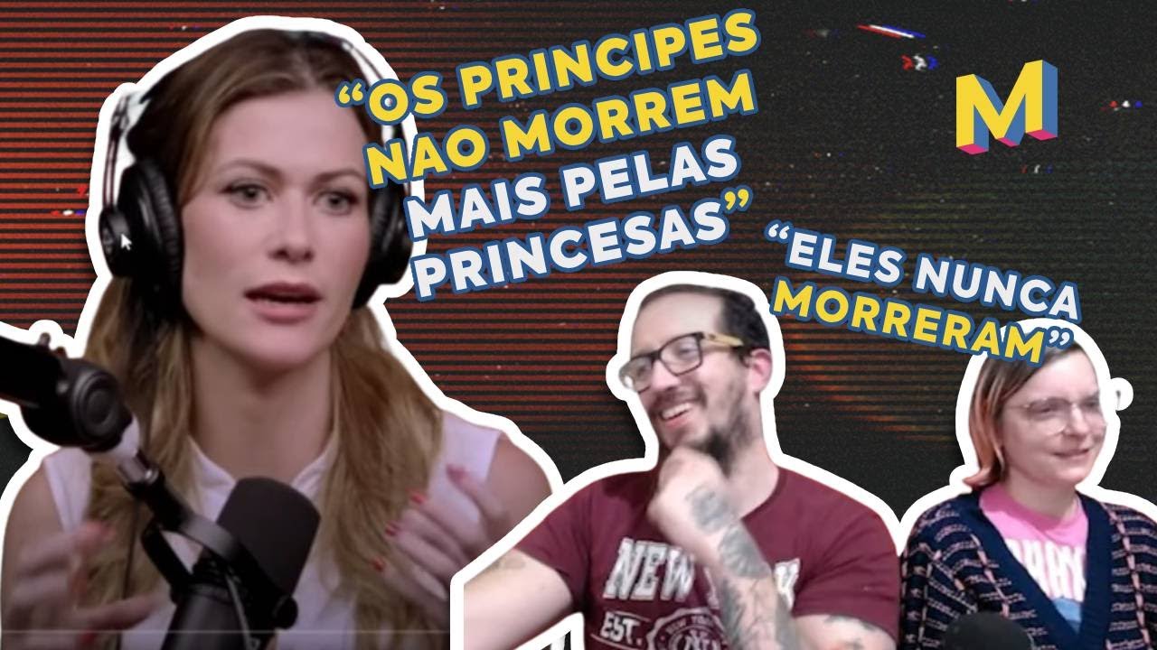 RED PILL DA BRASIL PARALELO RECLAMA DAS PRINCESAS MODERNAS DA DISNEY - Com Pietra Bertolazzi
