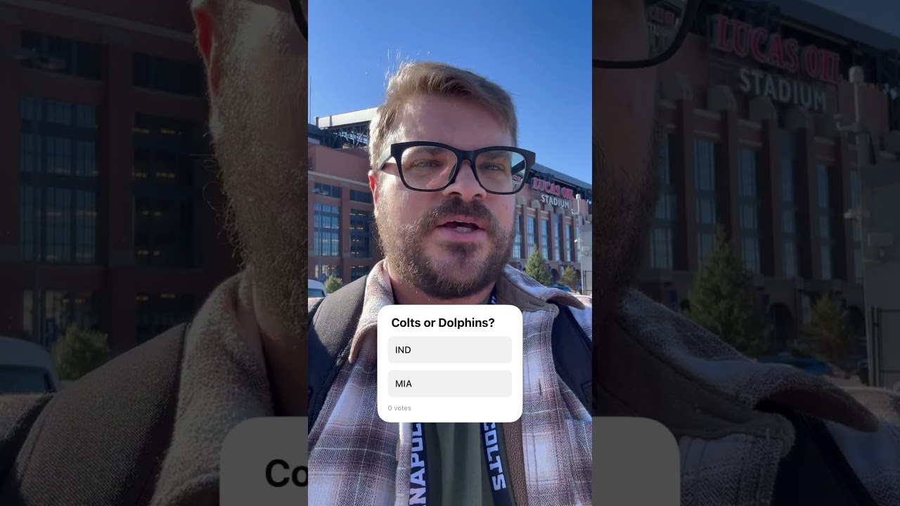 Colts vs. Dolphins: Who Ya Got?!