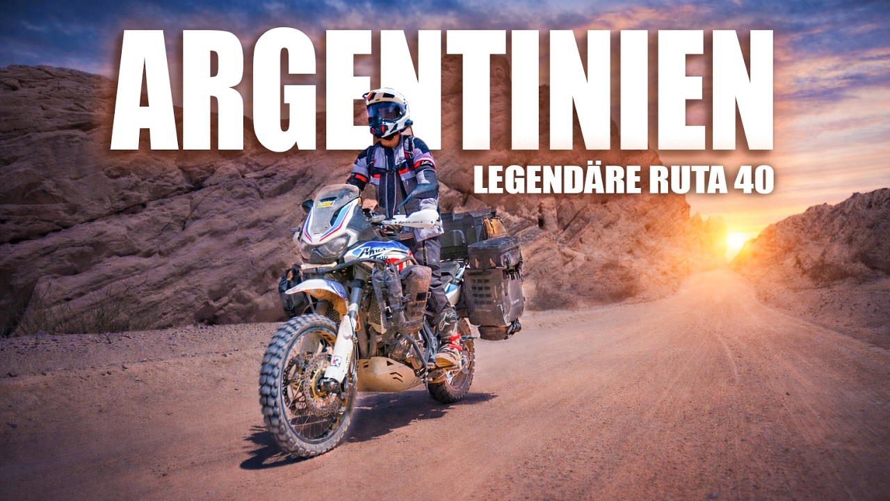 Die LEGENDÄRE RUTA 40 │ Motorrad Abenteuer Argentinien  [EP. 24]