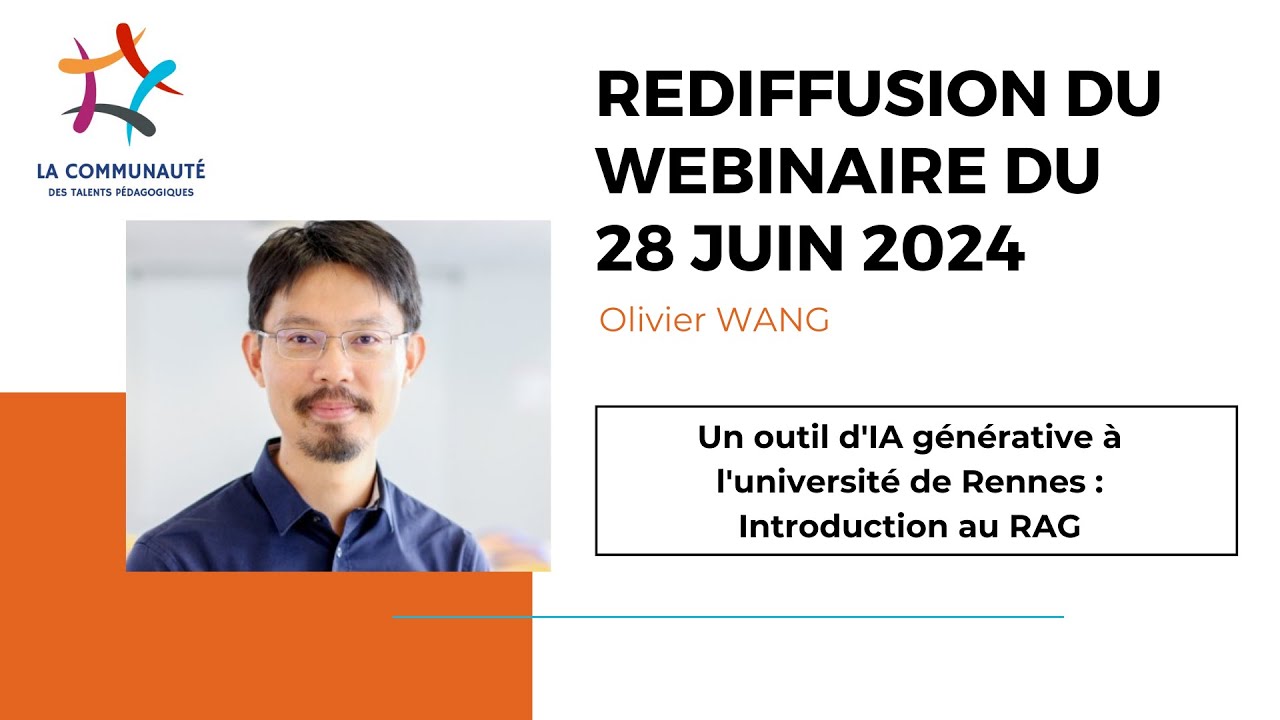 #48 - Un outil d'IA générative à l'université de Rennes : Introduction au RAG