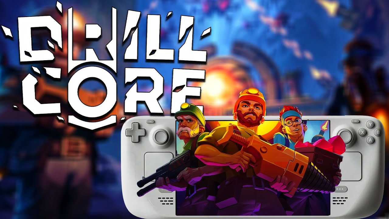 Drill Core on Steam Deck is Addictive!