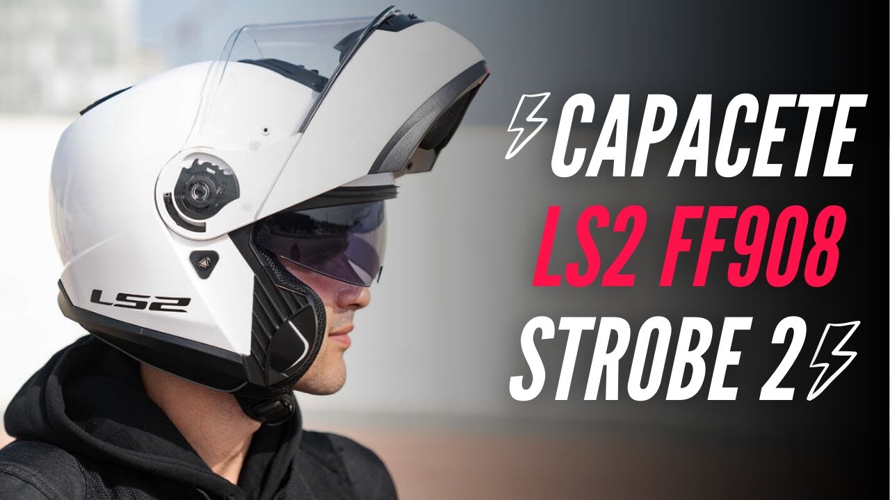 Conheça o Capacete LS2 Strobe 2 FF908 (Articulado) - Grid Motors