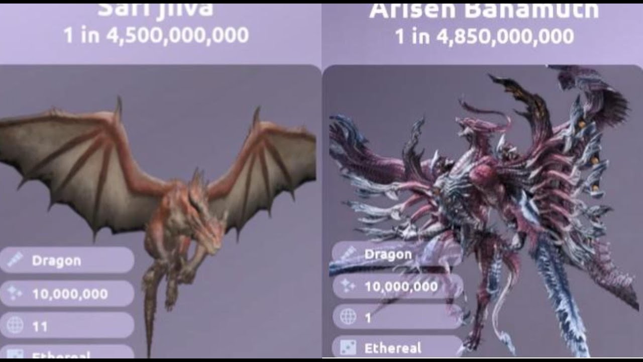 Safijiva And Arisen Bahamuth Showcase | Roblox Mount RNG