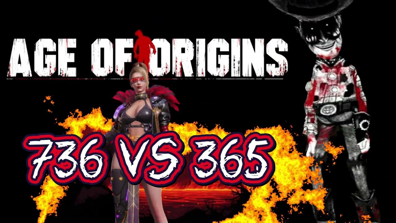 Age Of Origins 736 vs 365 KE #aoo #ageoforigins #aoovets