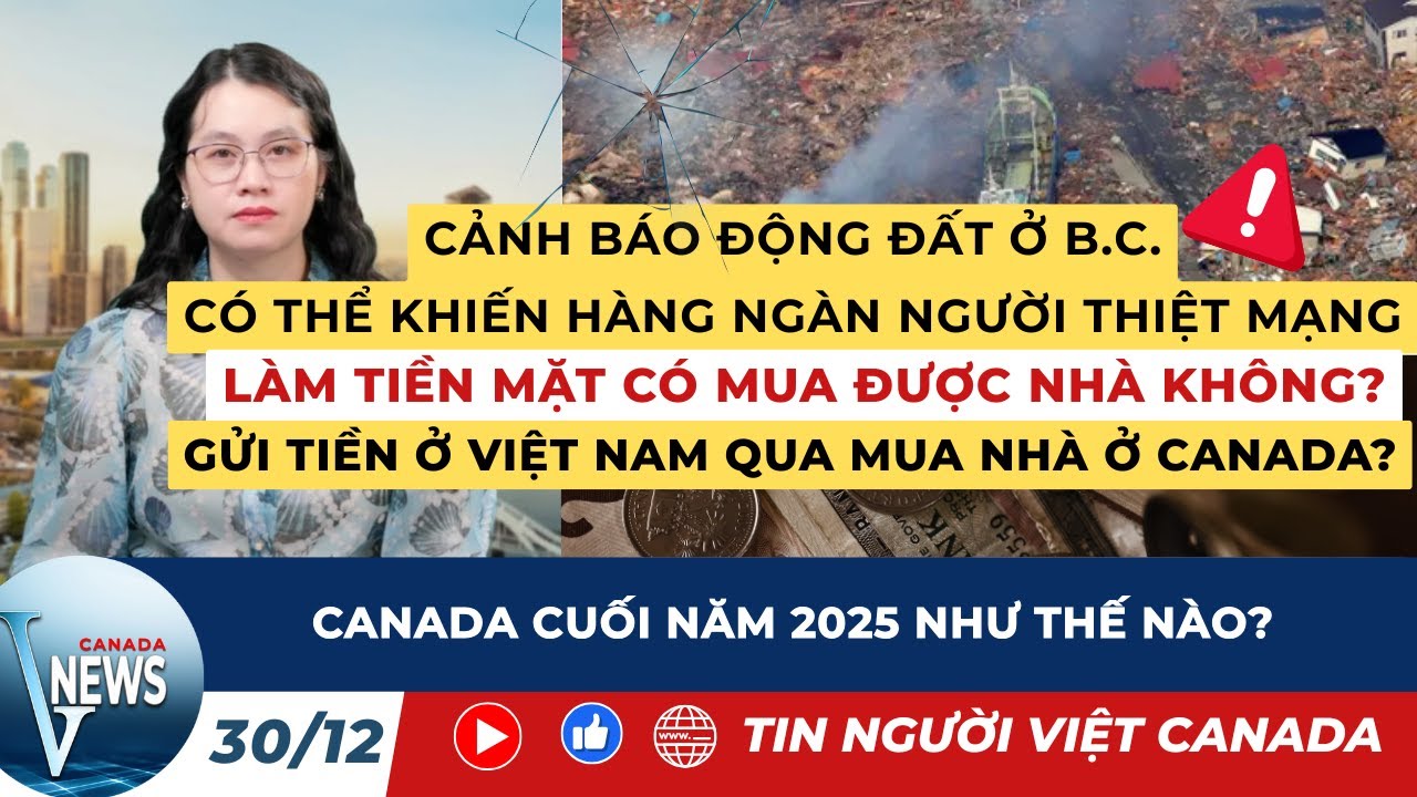 🔴Thị trường việc l&agrave;m Canada 'hồi phục' trong năm mới 2026; Chuyện cuối năm tại Canada mới nhất