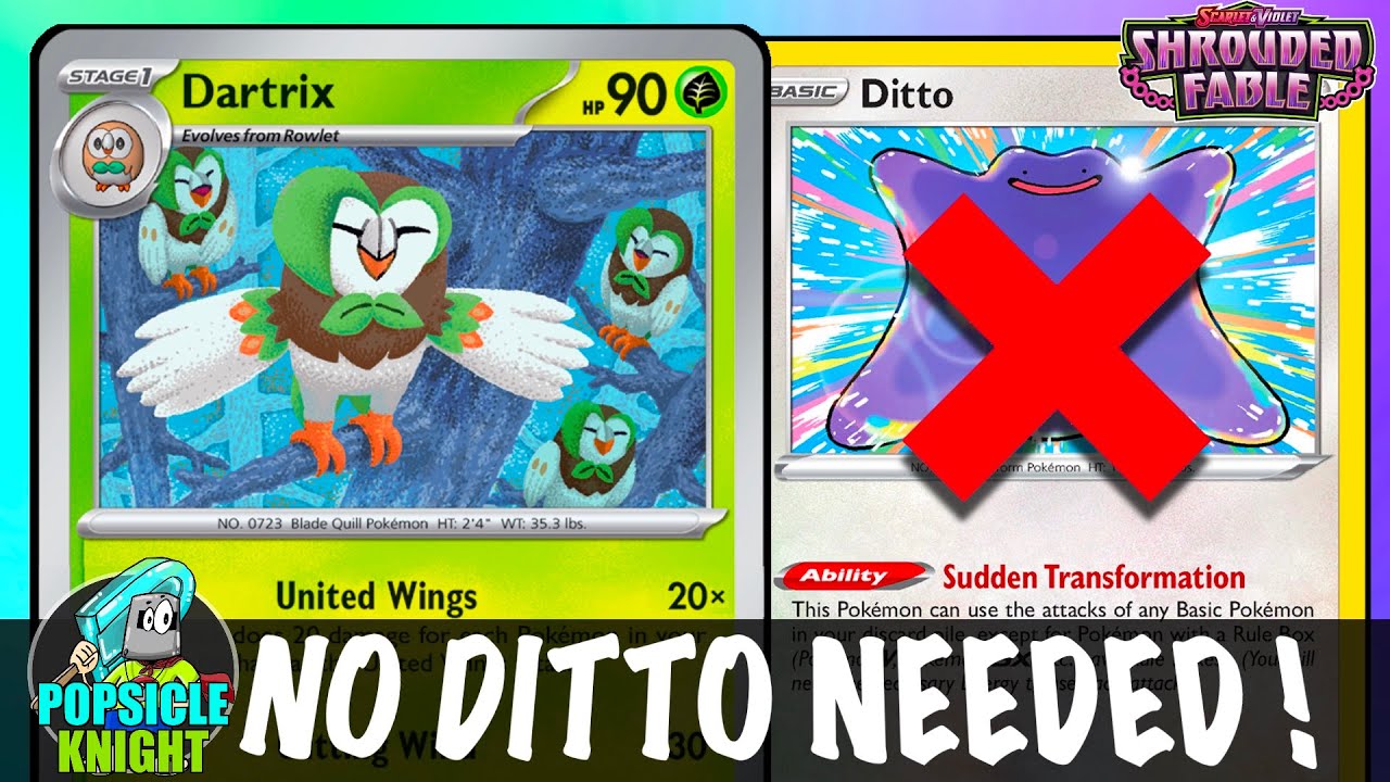 UNITED WINGS : More Powerful With DARTRIX ! No Ditto Needed ! (SHROUDED FABLE)