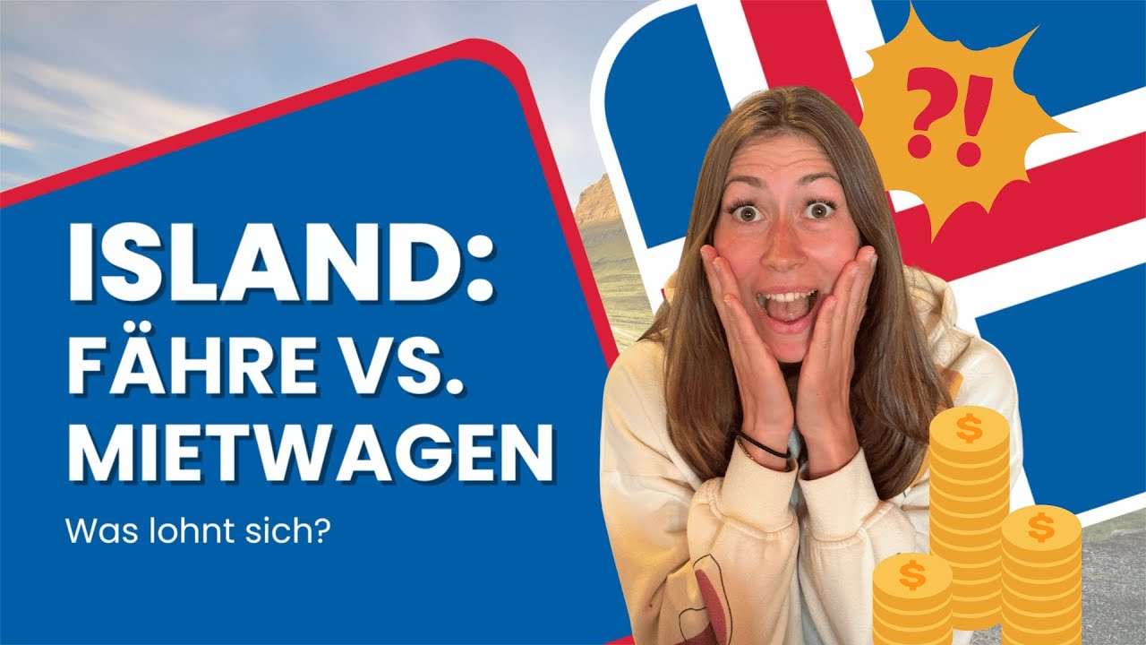 Island - Flug oder Fähre: Was lohnt sich? (das hätten wir nicht erwartet)