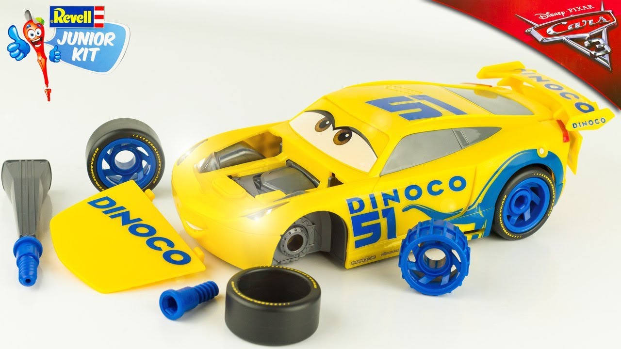 Cars 3 Cruz Ramirez Revell Junior Voiture Kit à Construire Son Lumière Enfant Jouet Toy Kids Review