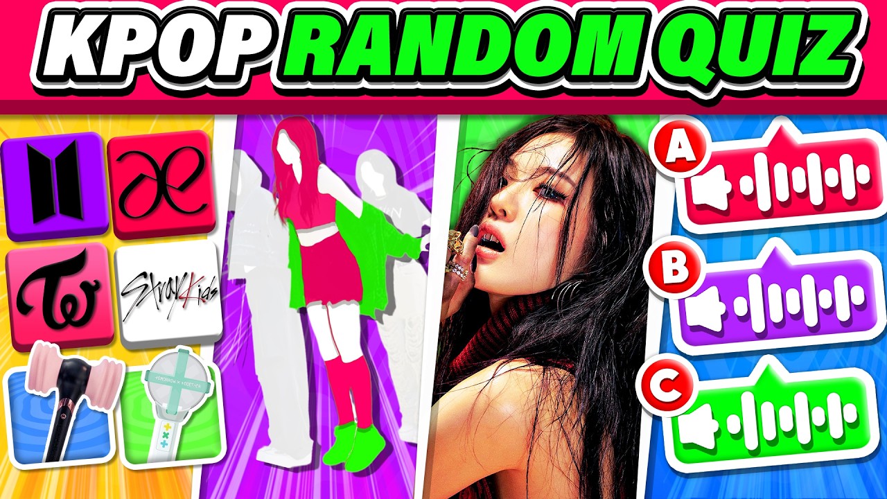 ⚡THE ULTIMATE RANDOM KPOP QUIZ CHALLENGE ⚡{Are You A Real KPOP STAN?} | KPOP QUIZ / KPOP GAME 🎮