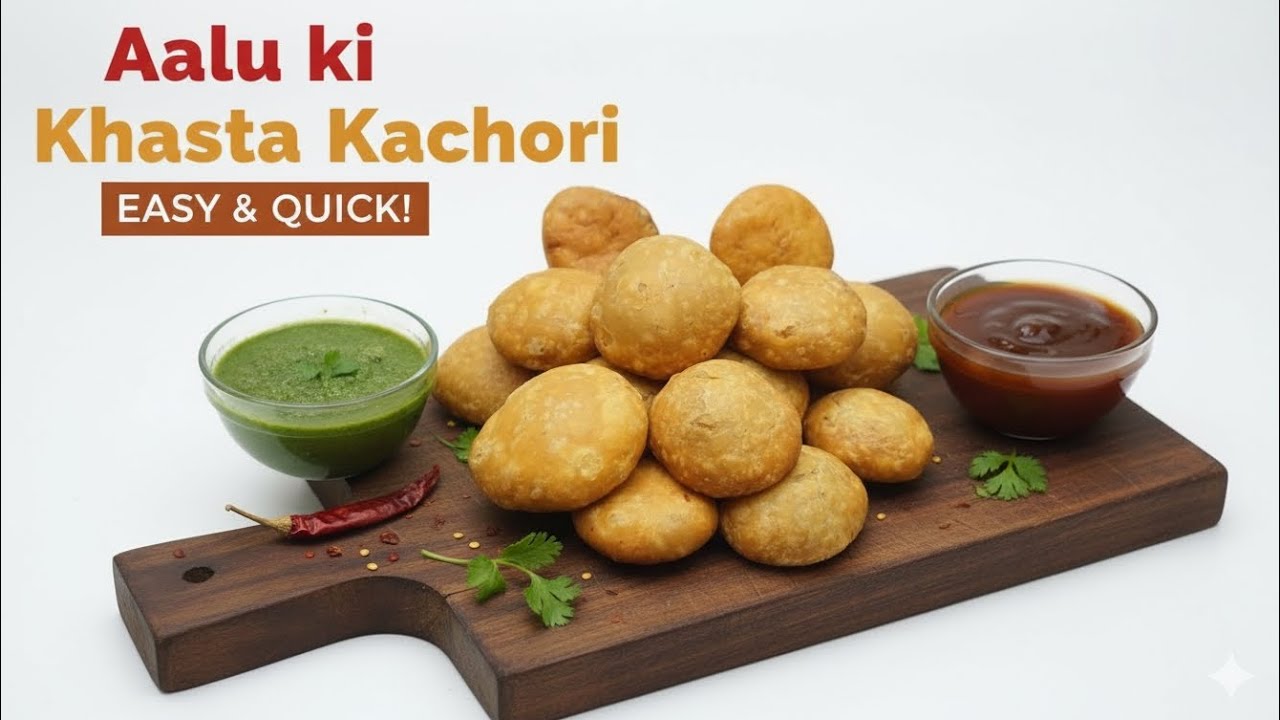 Aalu ki khasta kachori | kachori recipe #khastakachorirecipe #cooking #food 