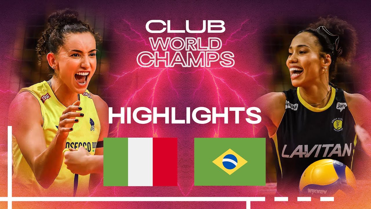 Conegliano 🇮🇹 vs. Dentil Praia 🇧🇷 - Pool Play | Club World Championships 2025 | Highlights