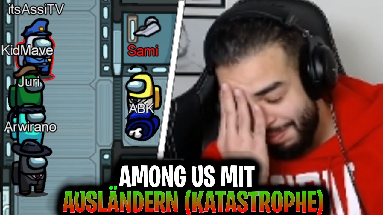 AMONG US (MIT ABK, ITSASSITV, ARWIRANO, KIDMAVE UND JURI) ES WIRD EHRENLOS🤣😱//SAMI STREAM HIGHLIGHTS