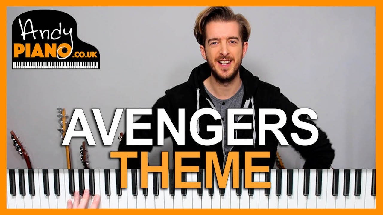 AVENGERS ENDGAME Theme Made EASY PIANO Cover + Tutorial