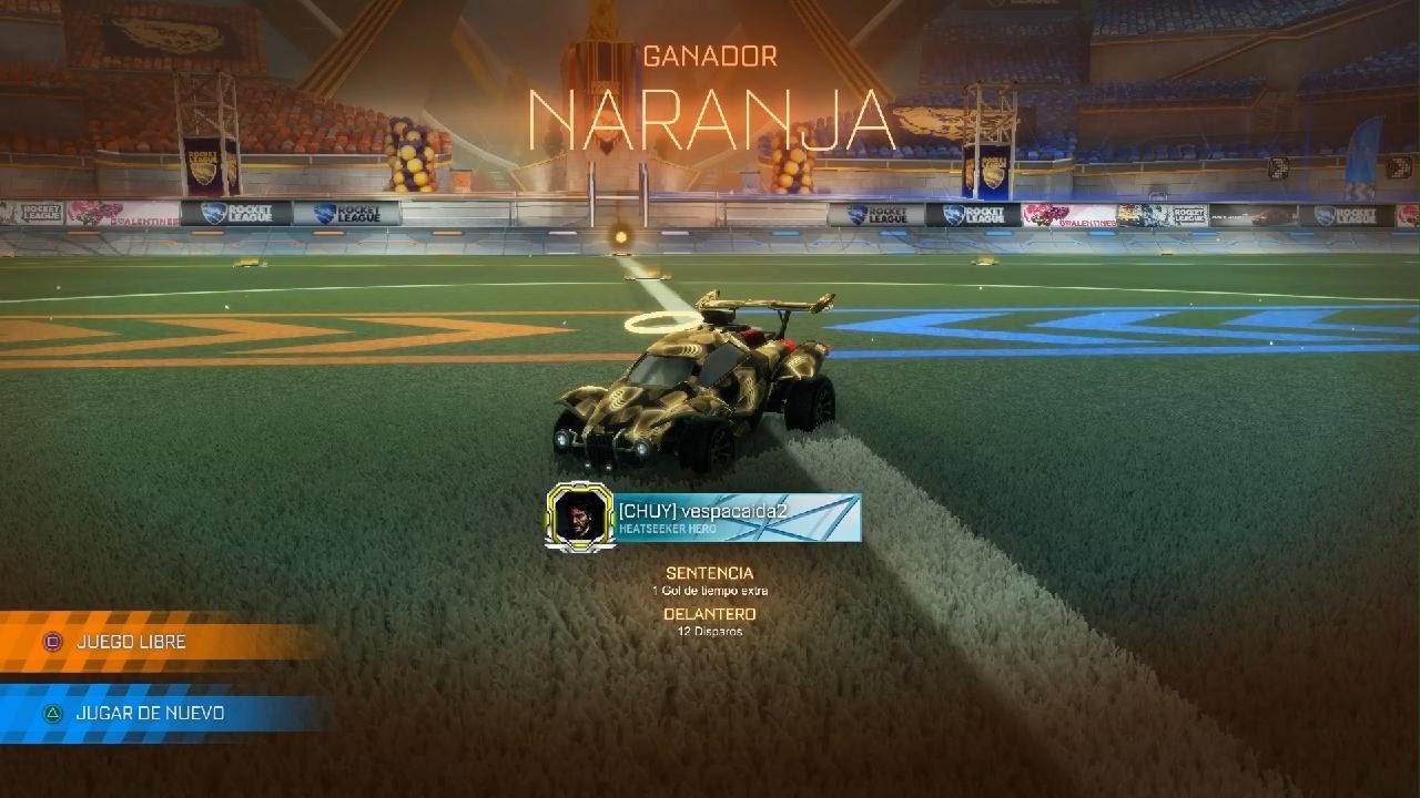 Rocket League intentando subir a champion