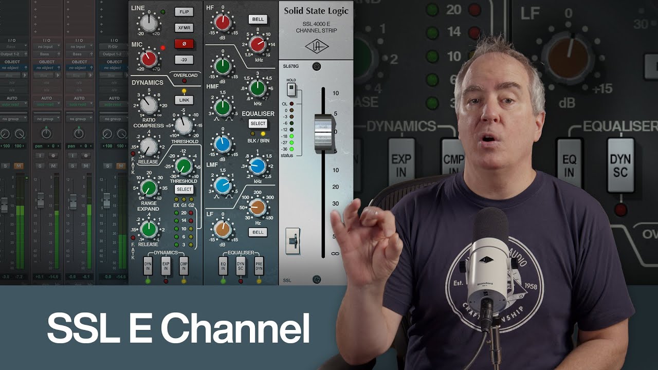 Get Hit-Making Analog Sound with the SSL&reg; 4000 E Channel Strip Plug-In