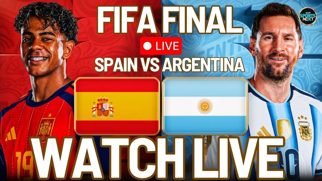 🔴 LIVE: FIFA WORLD CUP FINAL 2026: Argentina vs Spain Match Live | Lionel Messi | SportsNext