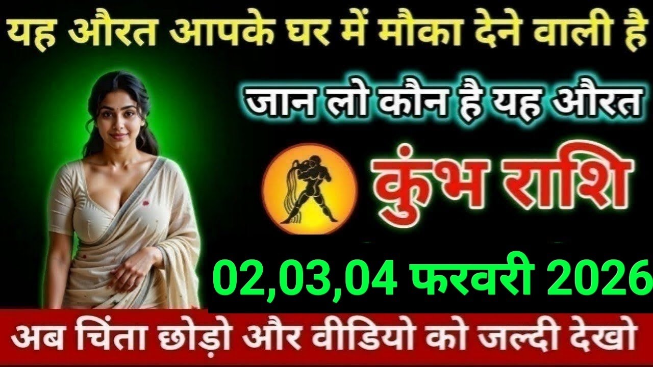 कुंभ राशि शारीरिक संबंध बनाने का भरपूर प्रयास कर रही है नाम पता जान लो Kumbh Rashi 