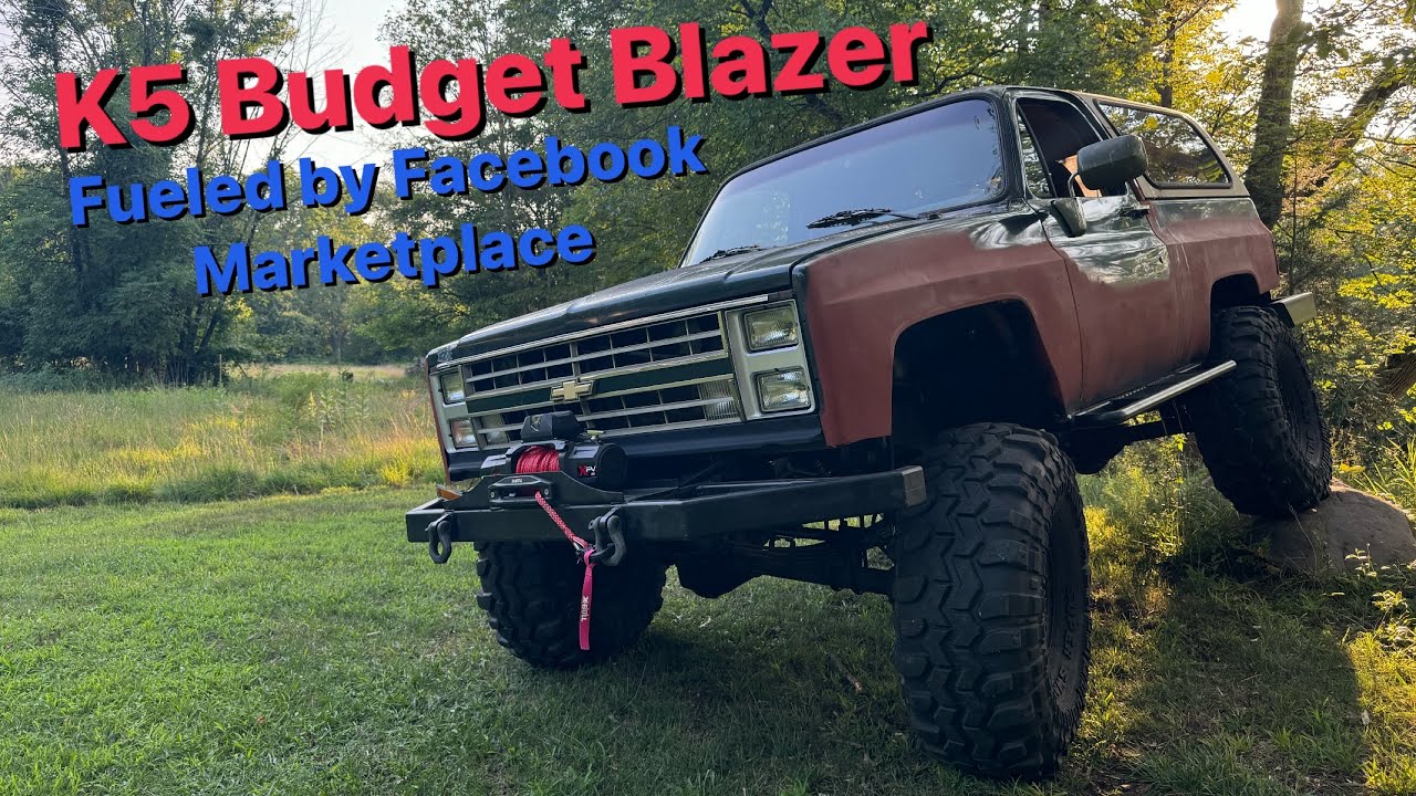 Marketplace Mayhem — сборка бюджетного Blazer K5 — подкрылки, высокий руль, 43-дюймовые диски, ка...