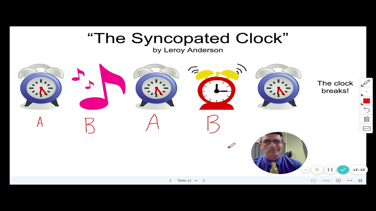 Mr. Kowalski's Music- The Syncopated Clock