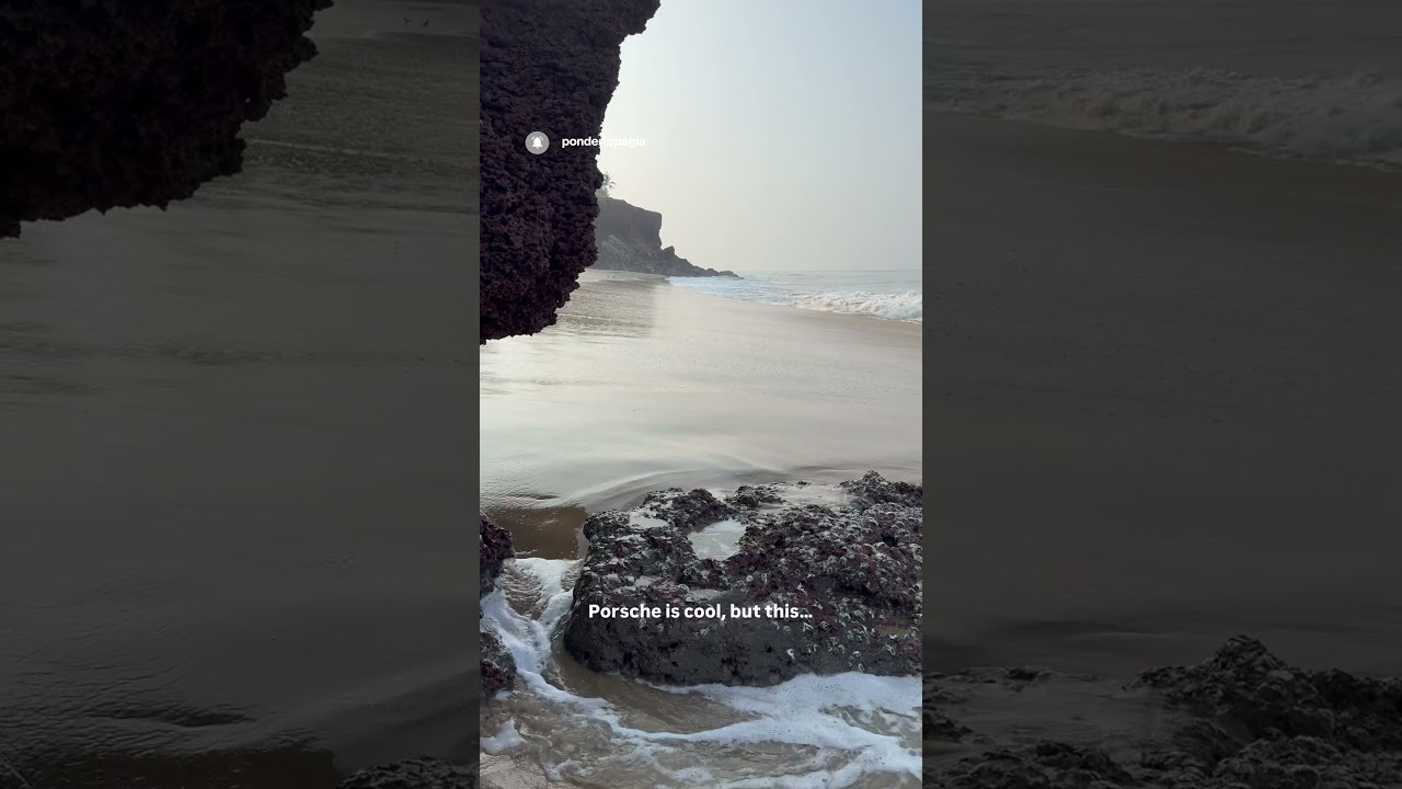 Everyone goes to Varkala Cliff.Few walks further
