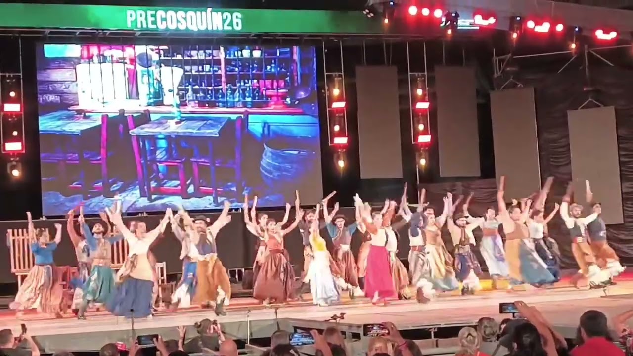 Conjunto de baile folklorico cosquin 2026 