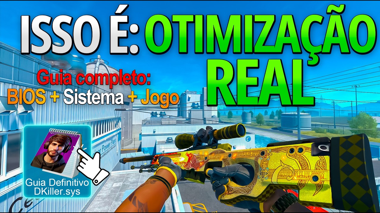Otimização como você nunca viu — BIOS, Windows, Jogo e o fim dos scripts genéricos