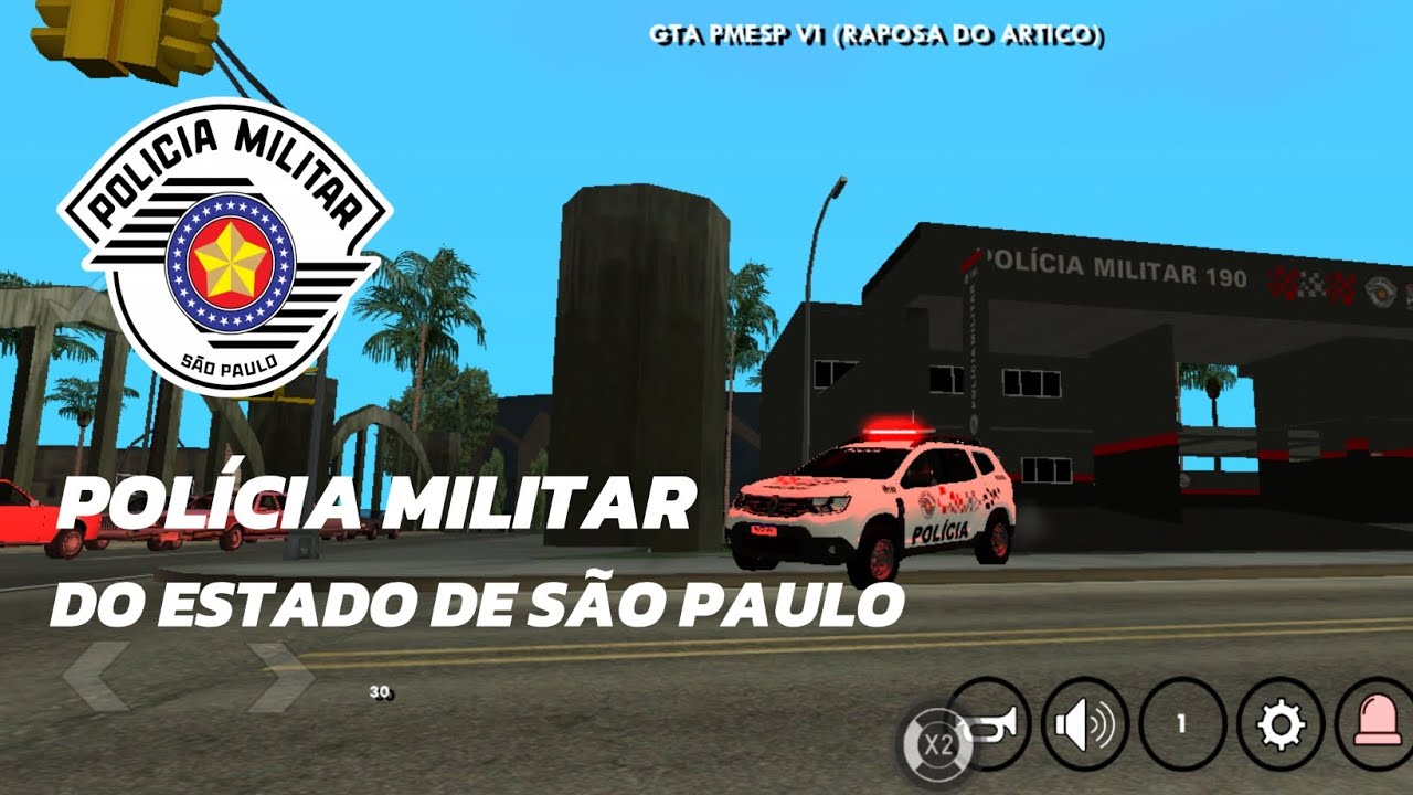 🚨 GTA San Andreas Android | Unidade 103 da PMESP flagra assalto e apreende arma e drogas