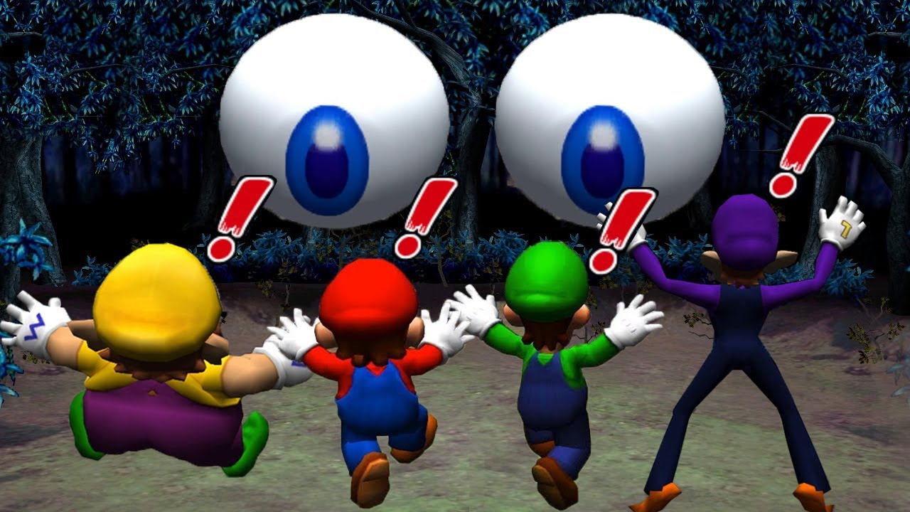 Mario Party 8 MiniGames - Mario Vs Wario Vs Luigi Vs Waluigi (Master Difficulty)