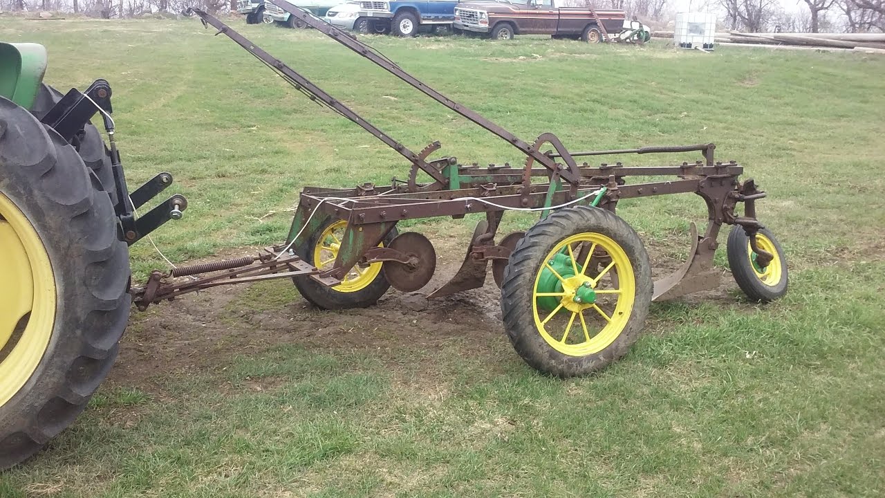 John Deere 2010 Pulling the 55 JD plow