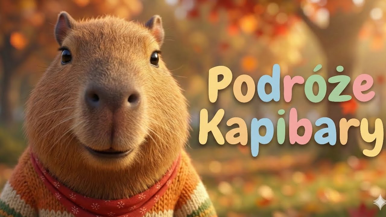 Podróże Kapibary – Wesoła Piosenka dla Dzieci | Przygody Małej Kapibary