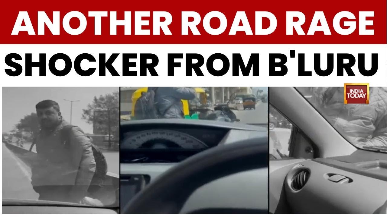 Bengaluru Road Rage: Biker Vandalises Car And Threatens Driver At Madhavara Junction | India Today