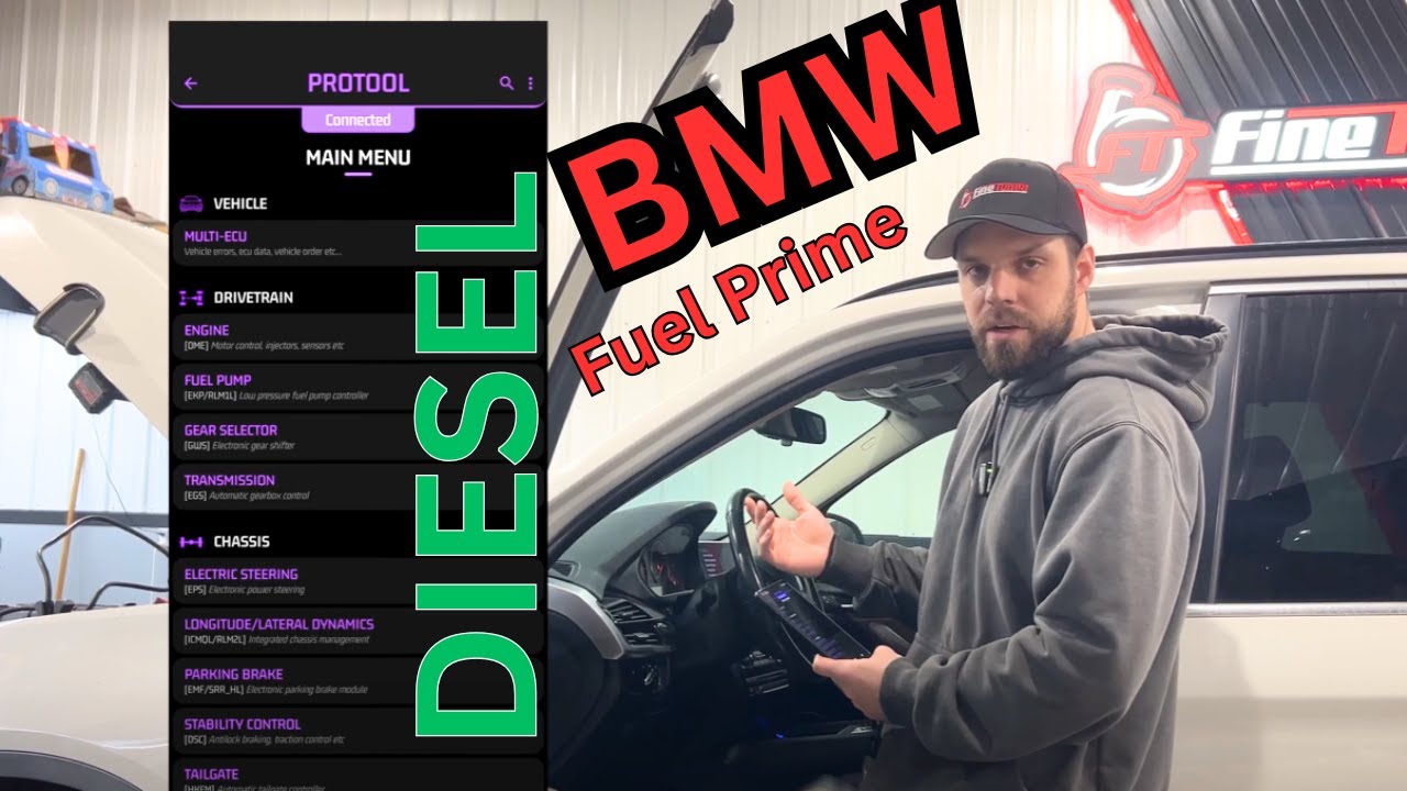 BMW Diesel Fuel Priming