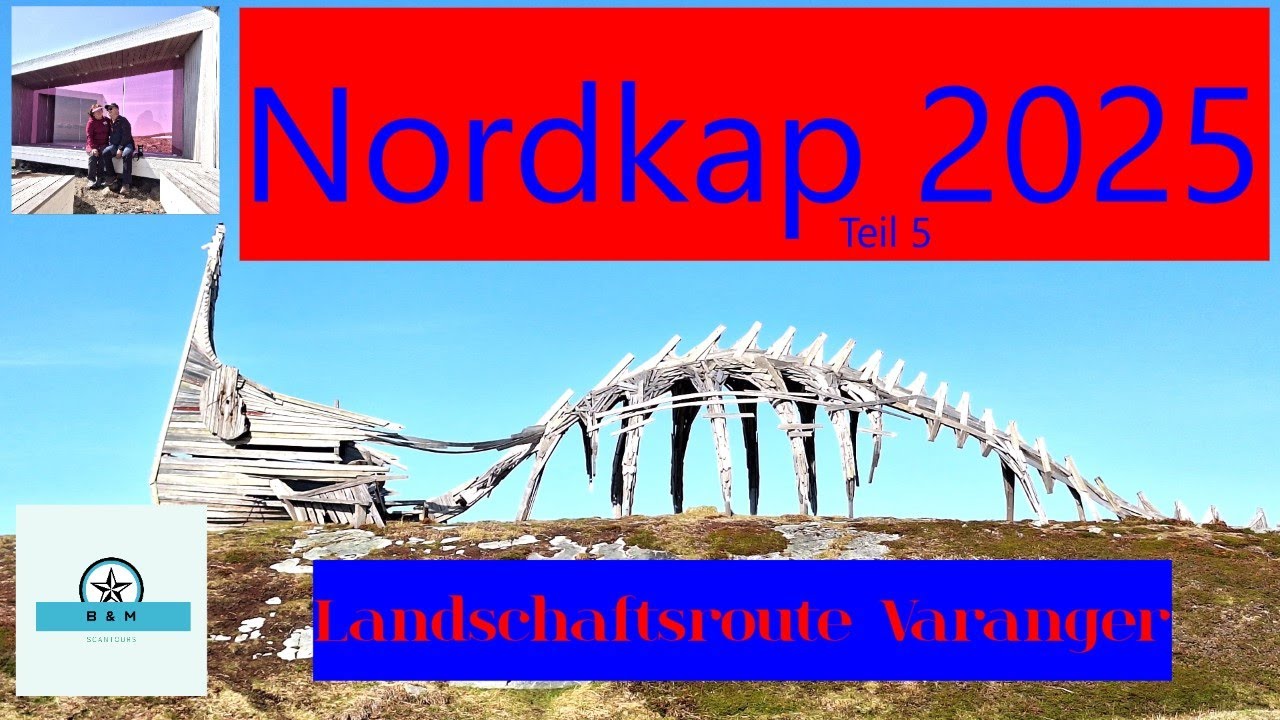 Nordkap Teil 5 Varanger Landschaftsroute, Vardo, Kirkenes
