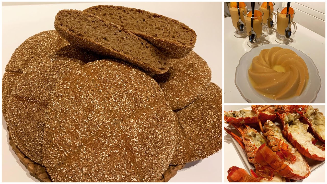 روتين الاحد🧹🧺خبز بالخميرة البلدية🥖الخميرة البلدية بطريقة ساهلة👌🏻ديسير بالكاكي/لنغوست وريزوطو😋