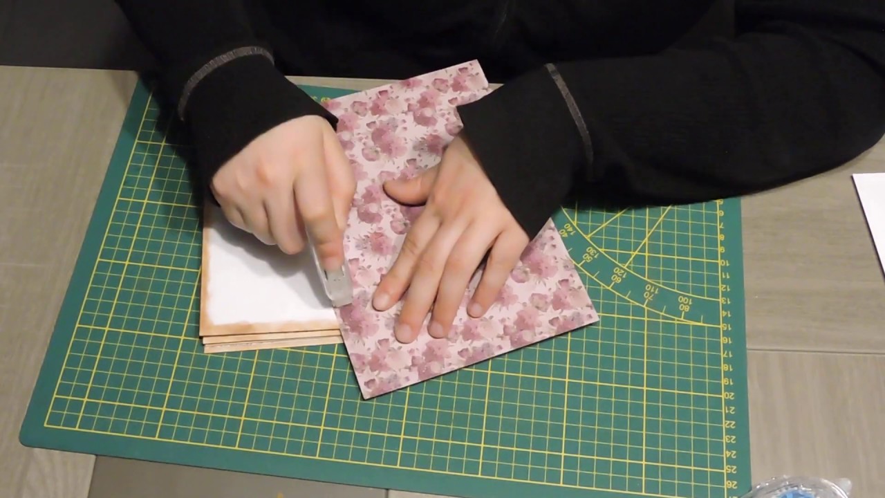 tuto album photo (travel book) avec enveloppe (partie 2)