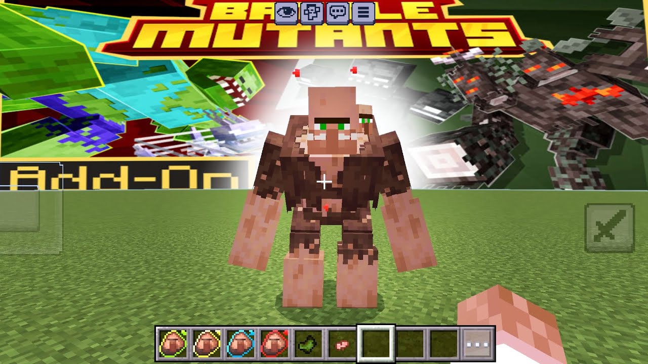 Battle Mutants Add-On 2.0 Update - Showcase | Minecraft Bedrock Add-On