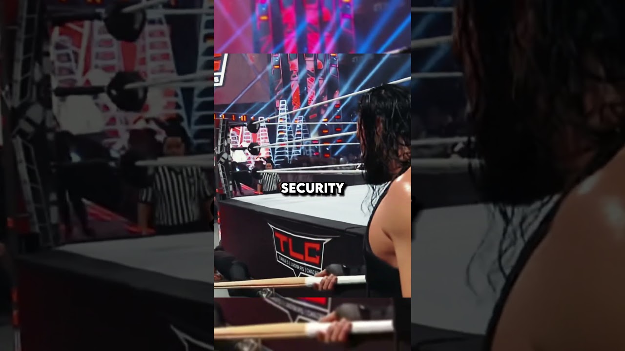 Roman Reigns Goes Wild When Security Tries to Stop Him! 😳