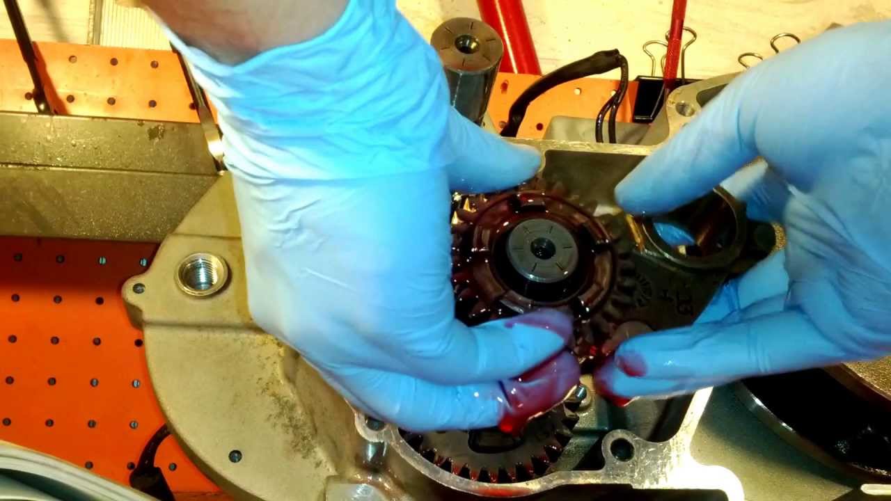 Buell Blast Transmission Install