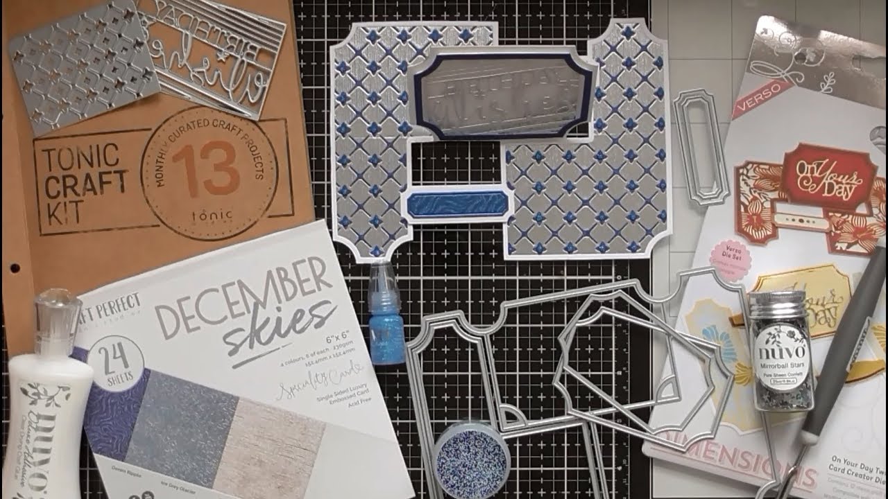 Tonic Twister Card with Craft Kit #13 :D