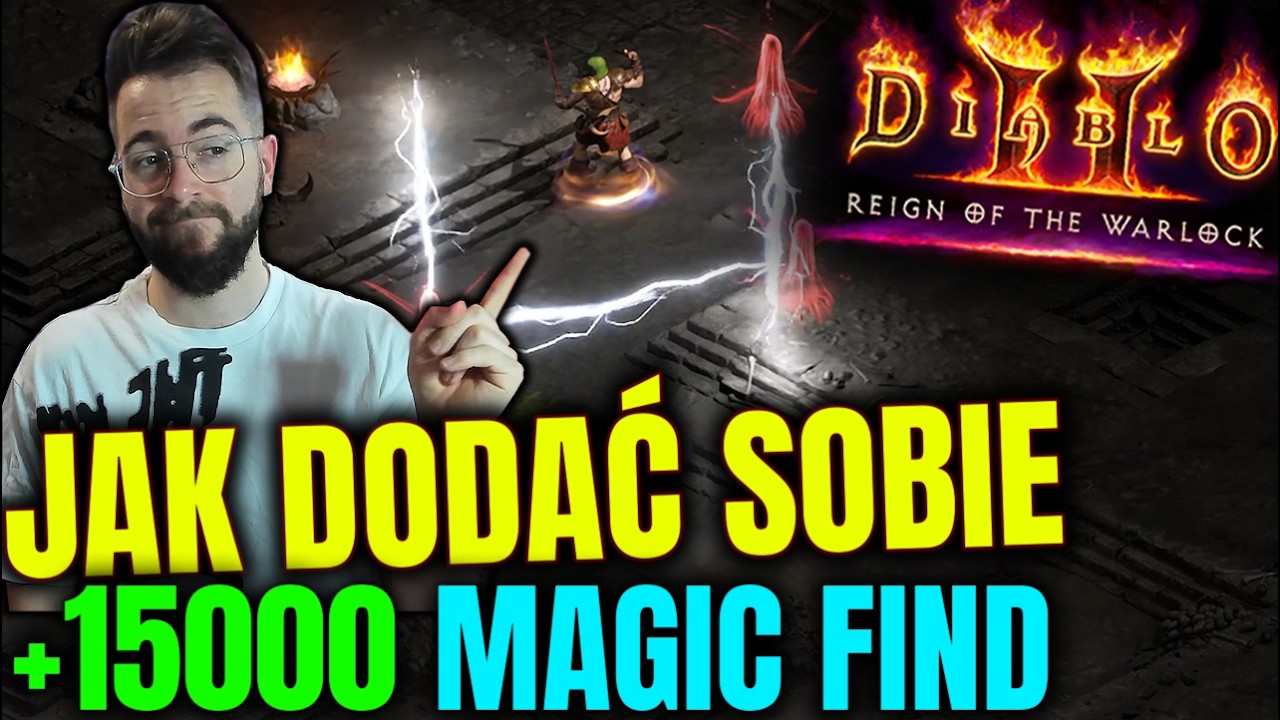 Jak ŁATWO zdobyć +15000% Magic Find w Diablo 2 Resurrected: Reign of the Warlock PORADNIK