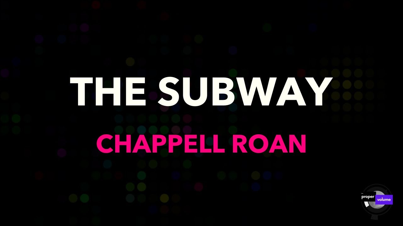 Chappell Roan - The Subway | Karaoke Version