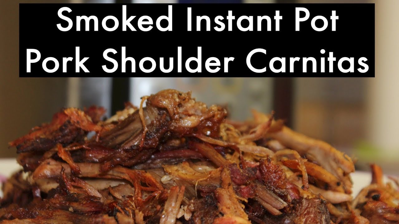 Instant Pot Mesquite Smoked Pork Butt Carnitas - Pressure Cooker Style