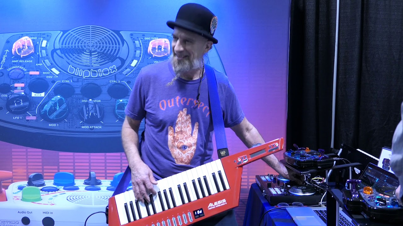 Outersect Demos BlipBlox @ NAMM 2020