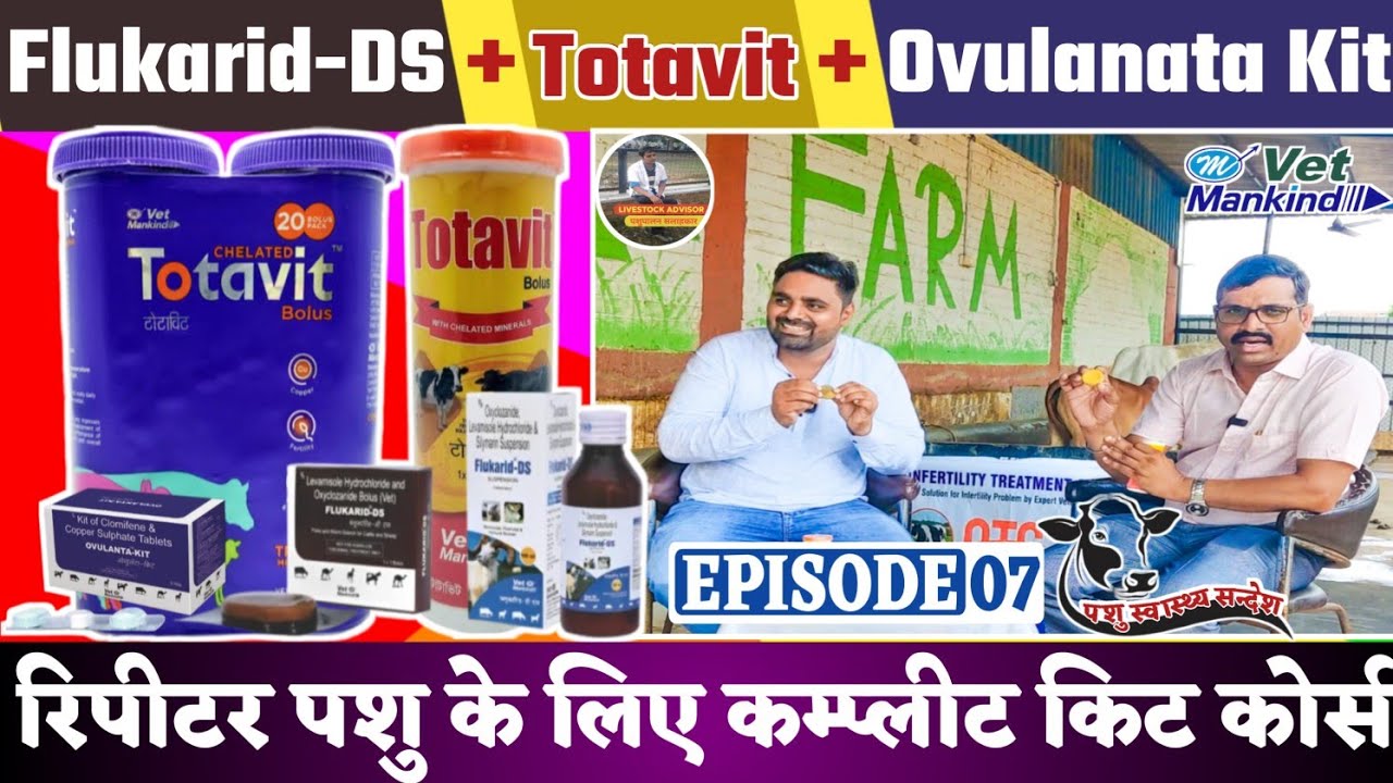 Ovulanata Kit | Totavit Bolus use in Hindi | Totavit Strong Mineral Mixture |