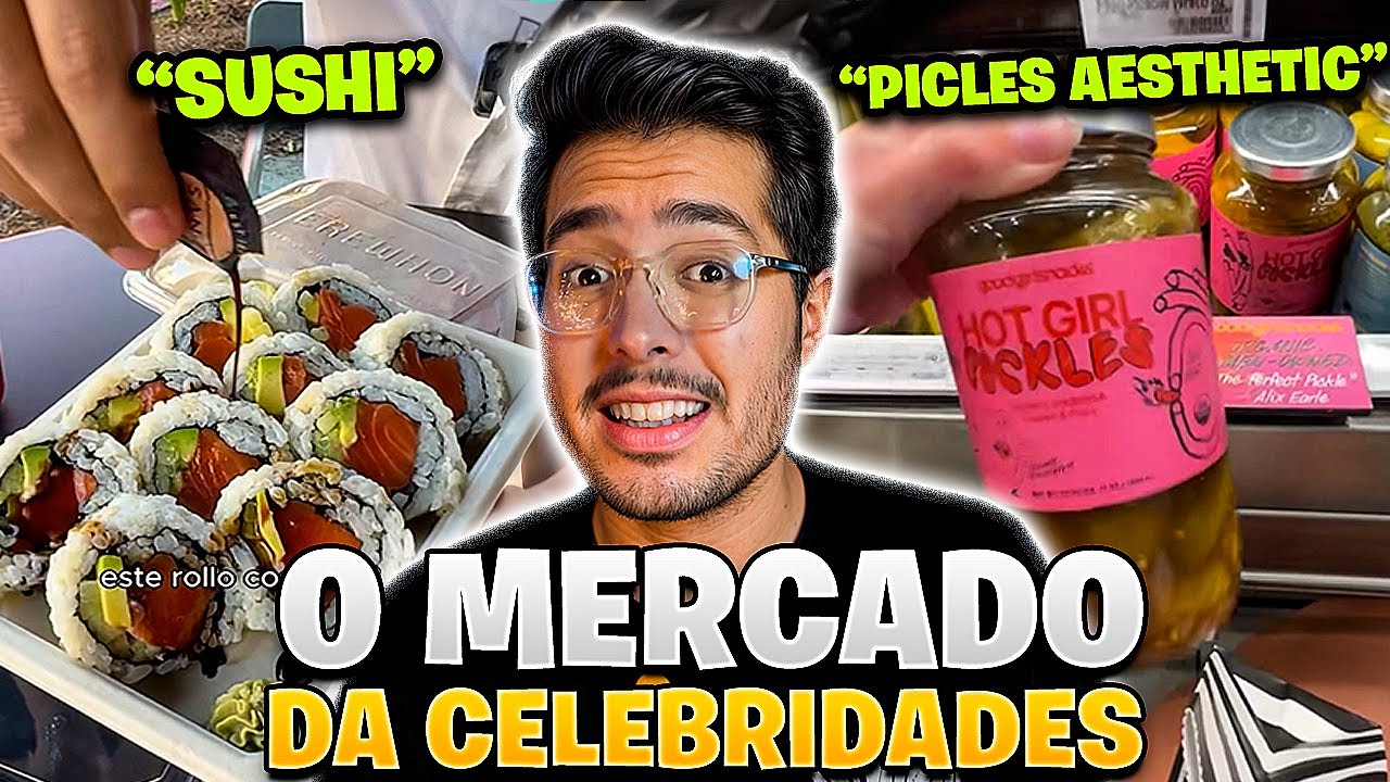 ASSIM É O SUPERMERCADO DAS CELEBRIDADES ! - Bruno Baroni