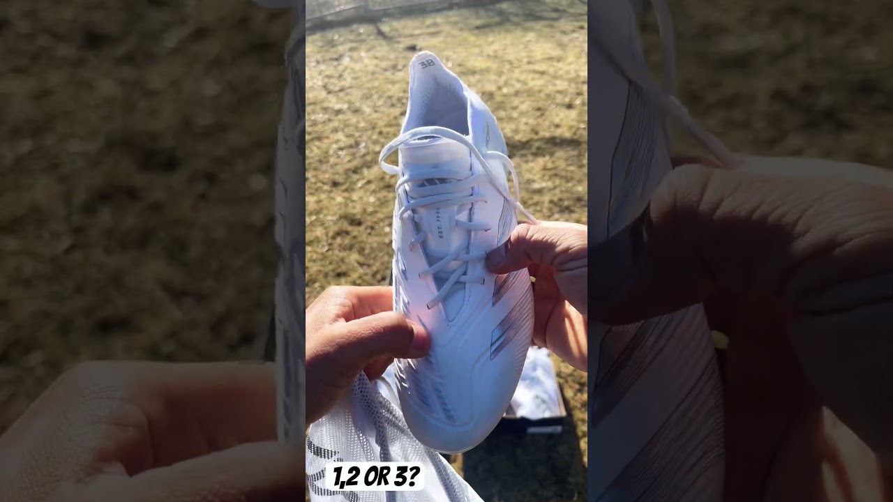 New Adidas Predator White cleats #adidas #predator #white #football #soccer #fyp #calmdown