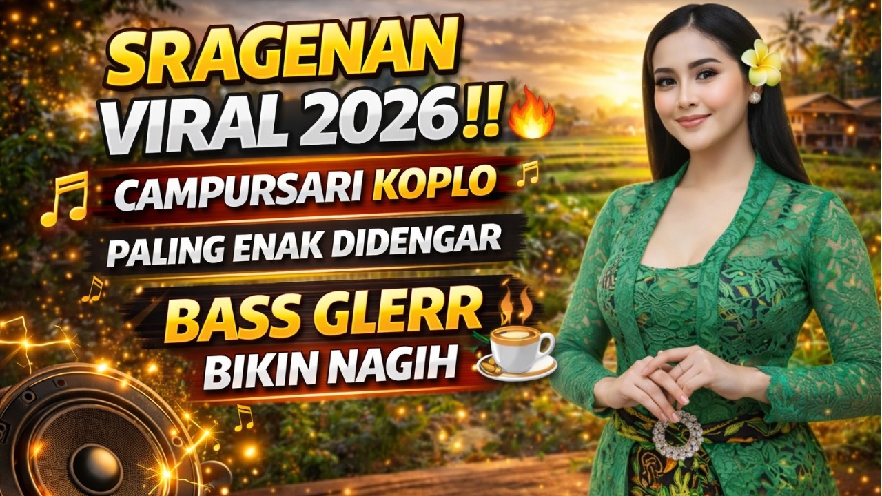 SRAGENAN VIRAL 2026‼️ CAMPURSARI KOPLO PALING ENAK DIDENGAR 🔥 BASS GLERR BIKIN NAGIH