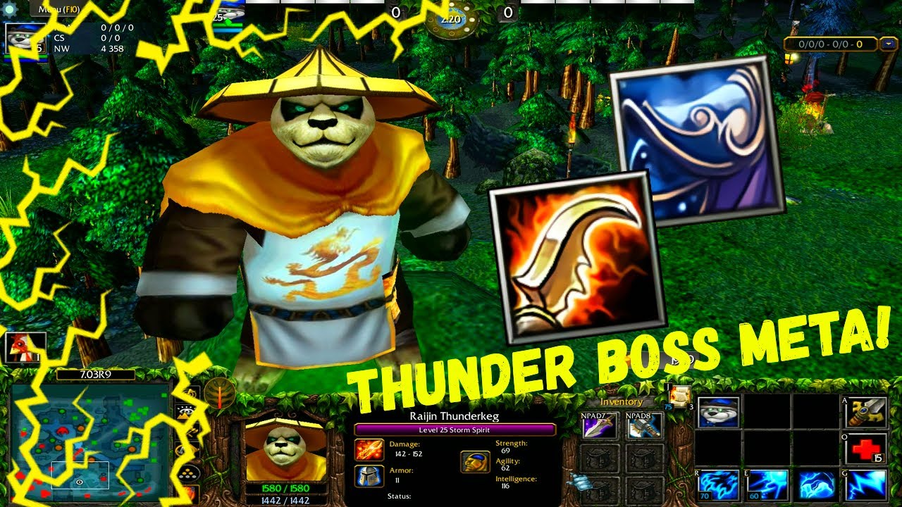 Storm Spirit - How To Destroy The Game | 1ner.oldsongvie | RGC (Thunder God Meta)