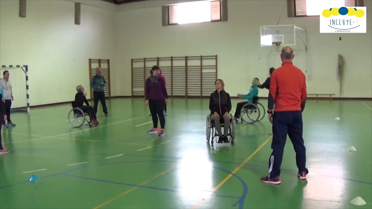 Incluye-T Canarias: manejo de sillas de ruedas y juegos inclusivos